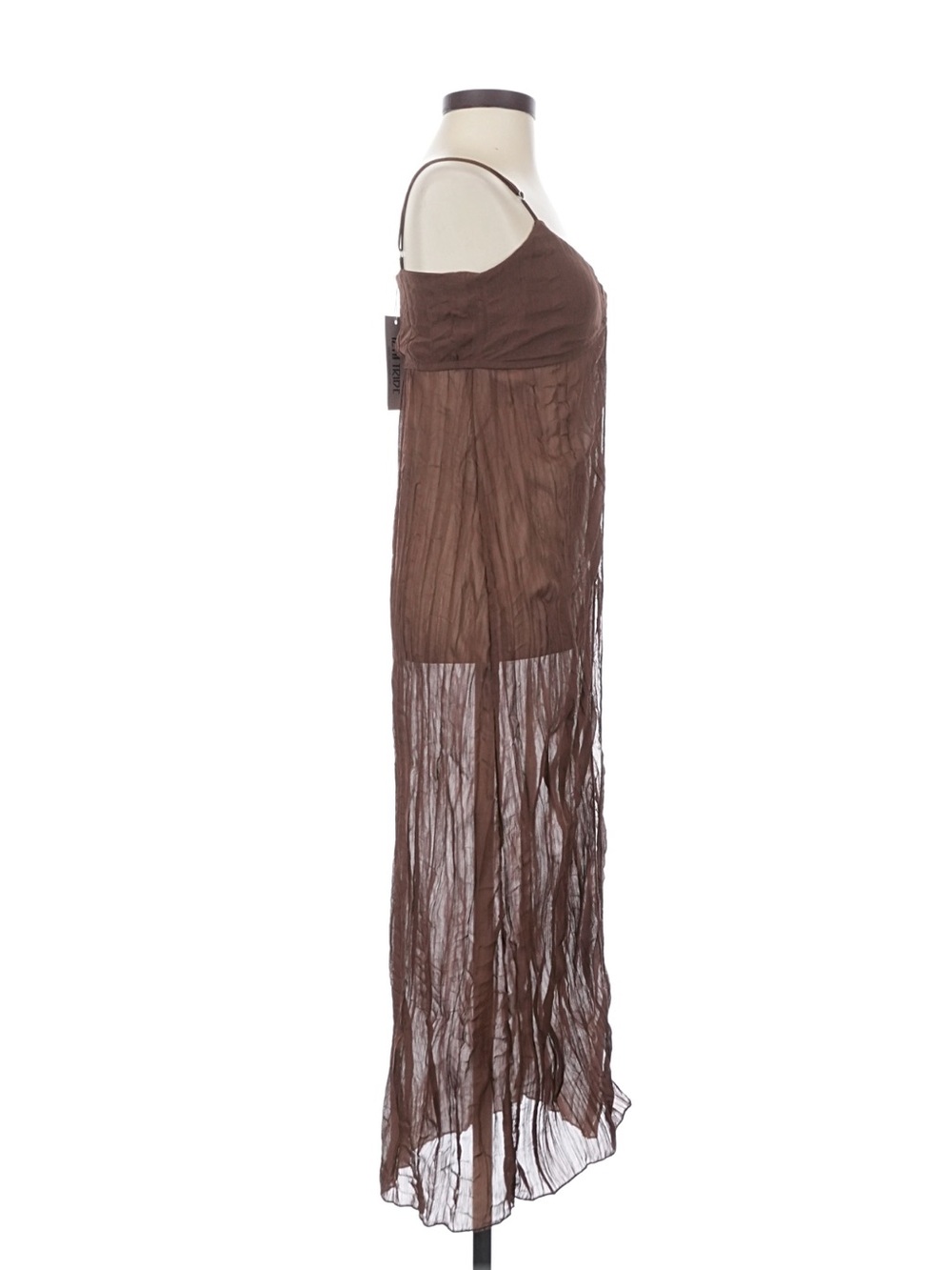 12th Tribe Mischa Brown Longline Cami Top in Brown - Size XS - Picture 11 of 14